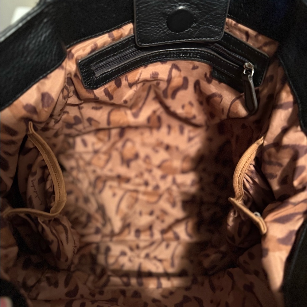 Aimee Kestenberg Black Leather Tote - Picture 8 of 10